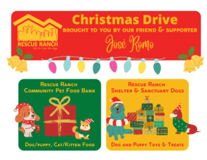 Rescue Ranch Christmas Drive
