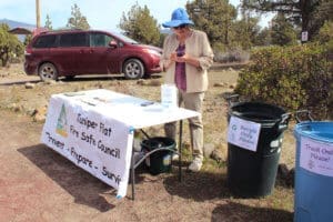 Juniper Flat Fire Safe Council with Rescue Ranch at low-cost vaccination event