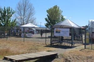 Entrance to Dog Days For Summer Rescue Ranch Event