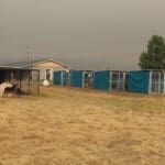 Rescue Ranch Evacuation Center during the McKinney Fire