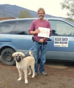 Rescue Ranch this year, Marc adopts Augie