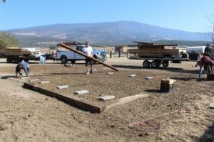 Giving Tuesday 2022, Rescue Ranch Sanctuary_Whelping Sheds construction begins