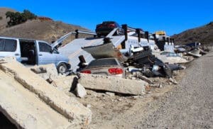 SDF National Training Center_Simulated highway collapse2