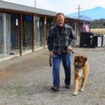 Saint Bernard, Rick bringing Thor out for his trip to Sacramento