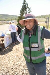 Rescue Ranch volunteer Diana at Mat Day event