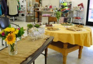 Thrift Store, Cookie table Saturday