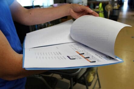 Checking Medical records