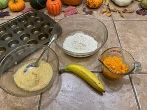 Healthy Thanksgiving dog treats, preparation