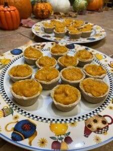 Healthy Thanksgiving dog treats, fresh from the oven